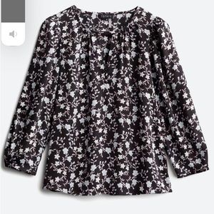 Long Sleeve Puff Sleeve Blouse